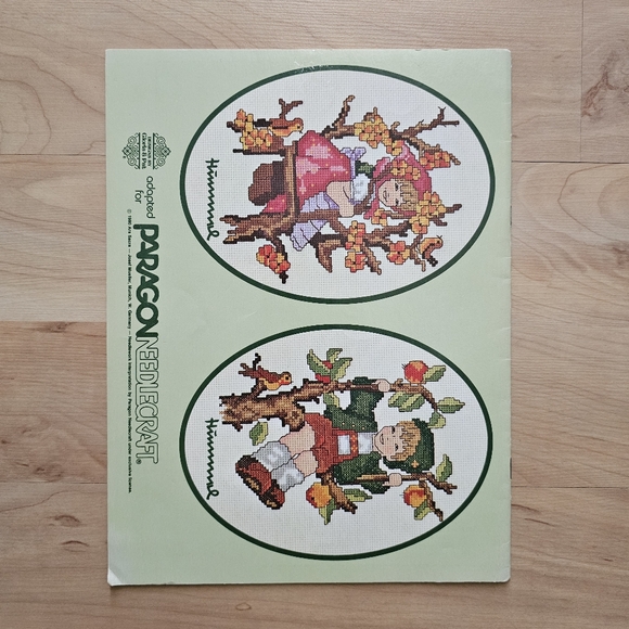 Leaflet Cross Stitch Paragon Needlecraft Authentic Hummel - Picture 2 of 3
